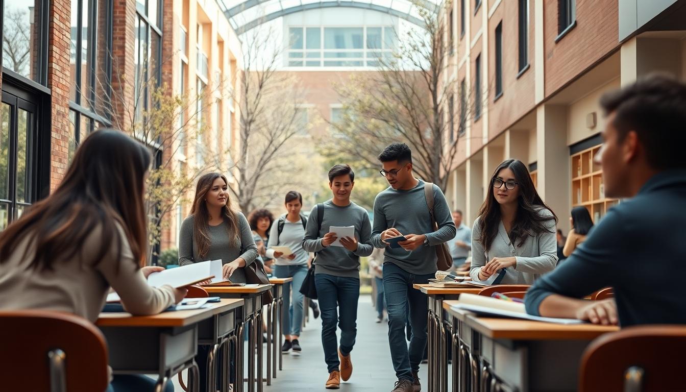Campus life and scholarly atmosphere in Paris